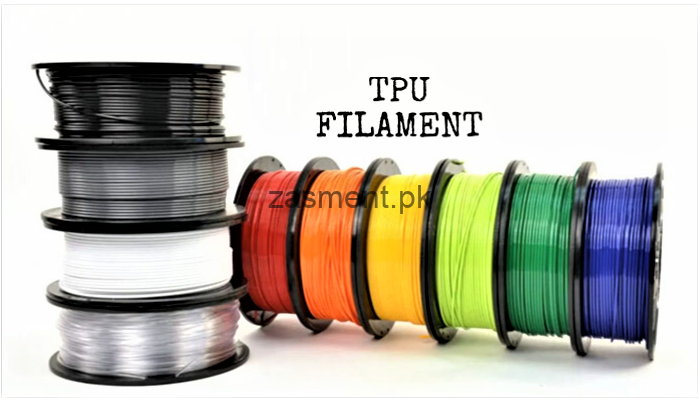 TPU COLORS 1.75mm 3D FILAMENT 1KG FLEXIBLE 95A โ zasment.pk