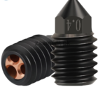 CHT Hardened Steel High Flow Extruder Nozzle For Upgraded Bambulab Hotend P1P X1C X1