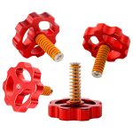 M4 Metal Screw Nuts Heated Bed Spring Knob Leveling Kits For CR10 3D Printer Hotbed - Image 2