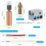 Hotend Kit For Elegoo Neptune 4 Heatbreak/ Heater Block/ Heating Cartridge/ Thermistor For Neptune4 Extruder