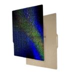 PEI PEY Double Sheet 257*257mm for bambu lab shinning star +powder coated without magnet base