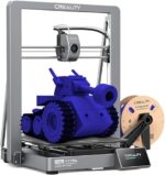 Creality Ender 3 V3 Plus 3D Printer, 2024 New Version Upgraded with Large Printing Size 11.81*11.81*12.99 inch 600mm/s Printing Speed Auto Leveling Direct Extruder 300℃ Printing Dual Y Motors