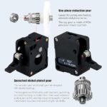 Super Lightweight Updated Hardened Steel Dual Gear HGT Extruder Universal Bowden Direct Drive Compatible with NEMA14 36mm Ender 3 V2 PRO 5 Plus CR10 3D Printer - Image 5