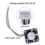 Hotend Cooling Fan for Bambu Lab X1 Series, Dual Ball Bearing Cooling Fan 2510 5V Fan for Bambu Lab X1/X1C/X1E 3D Printer Hotend - Image 5